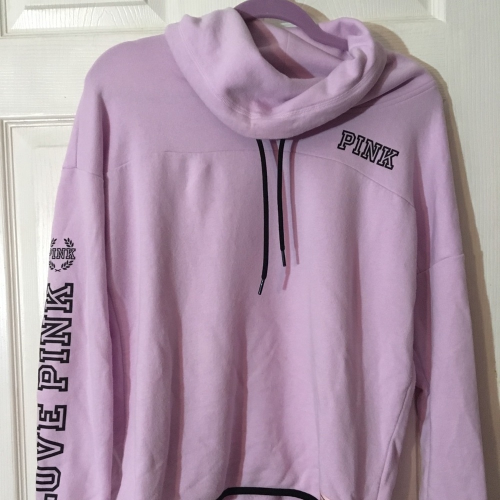 VS PINK Lilac Cowl Pullover 🎀